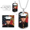 Custom Photo Dog Tag - Put Your Own Picture and Engraving
