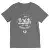 New Daddy EST 2018 Rookie Dept ﻿Classic V-Neck T-Shirt