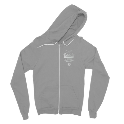 New Daddy EST 2018 Rookie Dept ﻿Classic Adult Zip Hoodie