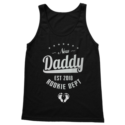 New Daddy EST 2018 Rookie Dept ﻿Classic Adult Vest Top