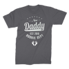 New Daddy EST 2018 Rookie Dept ﻿Premium Jersey Men's T-Shirt