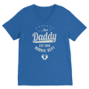 New Daddy EST 2018 Rookie Dept ﻿Premium V-Neck T-Shirt