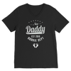 New Daddy EST 2018 Rookie Dept ﻿Premium V-Neck T-Shirt