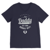 New Daddy EST 2018 Rookie Dept ﻿Classic V-Neck T-Shirt