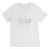 New Daddy EST 2018 Rookie Dept ﻿Premium V-Neck T-Shirt