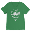 New Daddy EST 2018 Rookie Dept ﻿Classic V-Neck T-Shirt