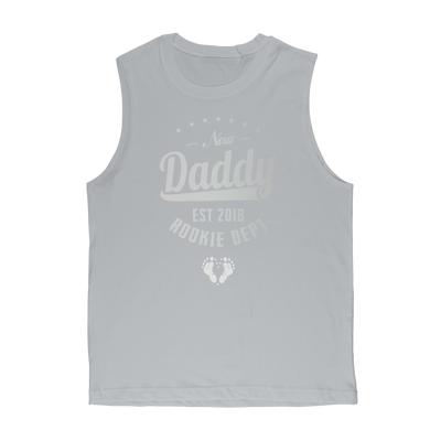 New Daddy EST 2018 Rookie Dept ﻿Premium Adult Muscle Top