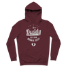 New Daddy EST 2018 Rookie Dept ﻿Premium Adult Hoodie