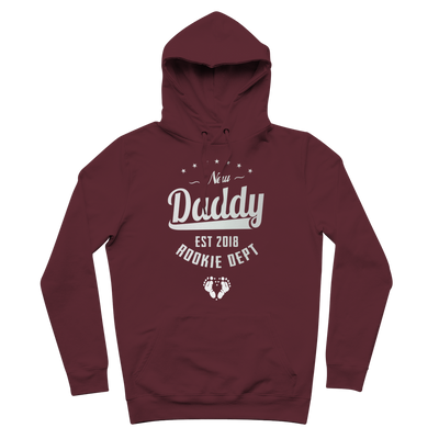 New Daddy EST 2018 Rookie Dept ﻿Premium Adult Hoodie