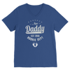 New Daddy EST 2018 Rookie Dept ﻿Classic V-Neck T-Shirt