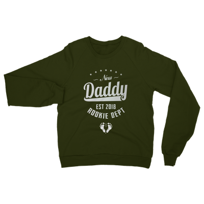 New Daddy EST 2018 Rookie Dept ﻿Classic Adult Sweatshirt