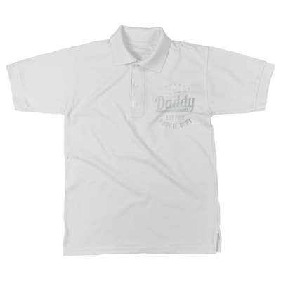 New Daddy EST 2018 Rookie Dept ﻿Classic Adult Polo Shirt