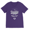 New Daddy EST 2018 Rookie Dept ﻿Classic V-Neck T-Shirt